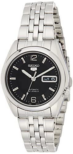 Seiko Orologio Analogico Automatico Uomo Con Cinturino In Acciaio Inox Snk393K1