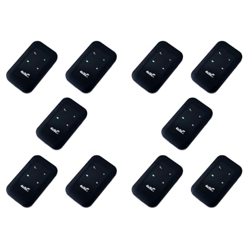 Kznifmk 10X Pocket Wifi Router 4G Lte Ripetitore Auto Mobile Wifi Hotspot Wireless Broadband Mifi Modem Router 4G Con Slot Per Sim Card