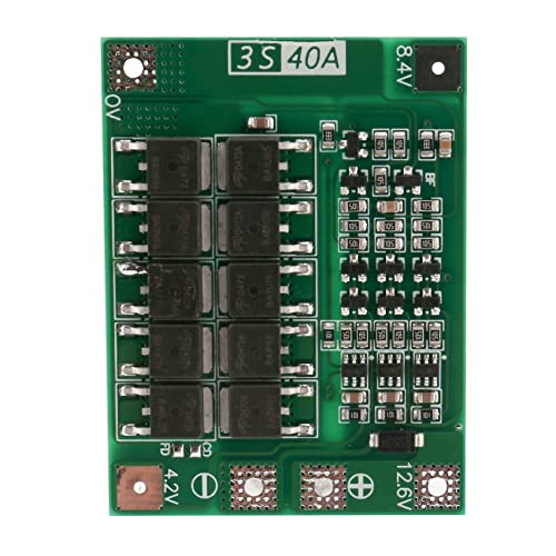Xiniy 3S Pwb Del Bordo Di Protezione Del Caricabatteria Del Litio Degli Di Litio 40A 18650 Per Il Modulo Della Cellula Di Lipo Del Motore 11.1V 12.6V