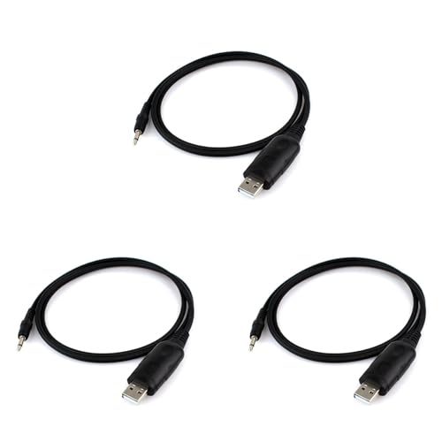 Kznifmk 3X Ci-V Cat Interface Cable Per Icom Ct-17 Ic-706 Radio Con Cd Ct17