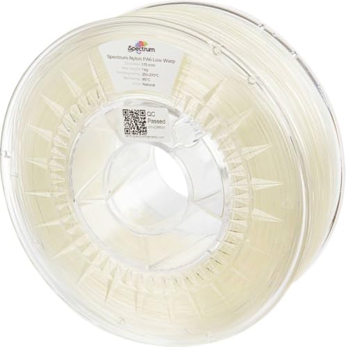 Spectrum Filaments 80174 Pa6 Low Warp Filament Pa6 Chemisch Beständig, Schlagfest 1.75Mm 1000G Natu