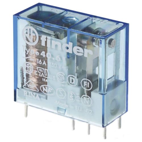 Finder 40.61.7.024.1001 Relè 250 V/Ac, 400 V/Ac 1 Pz.
