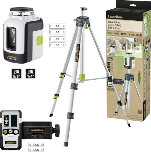 Laserliner Smartline-Laser G360 Set 150Cm 360°-Linienlaser