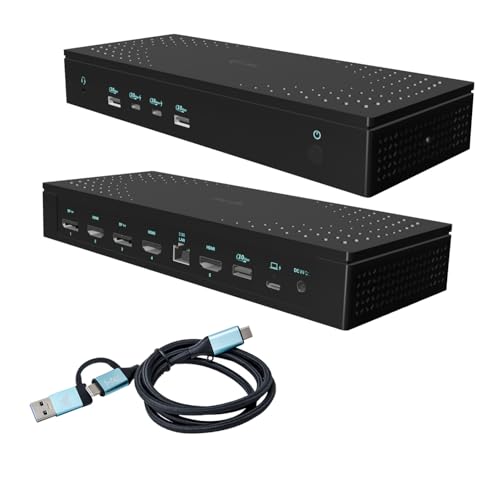 I-Tec Universal 5X 4K/60Hz Display Docking Station + Power Delivery 100W (I-Tec Universal 5X 4K Display - Docking Station Pw Delivery 100W)