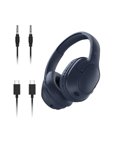Belkin Soundform Surround Cuffie Wireless Bluetooth Over-Ear Con Enc Cancellazione Rumore, 60 Ore Di Batteria, Cuscinetti Morbidi Per Iphone, Galaxy,