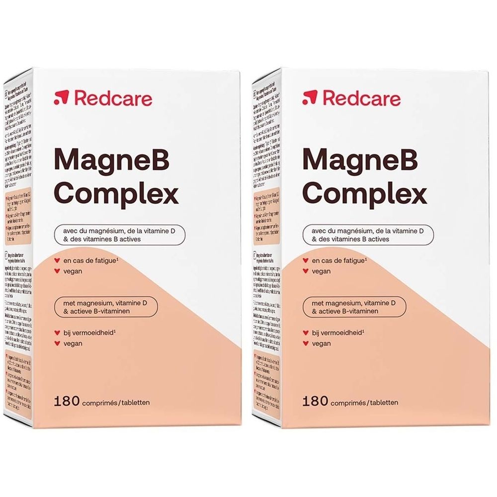 Redcare Magnesio B complex Set da 2 2x180 pz Compresse