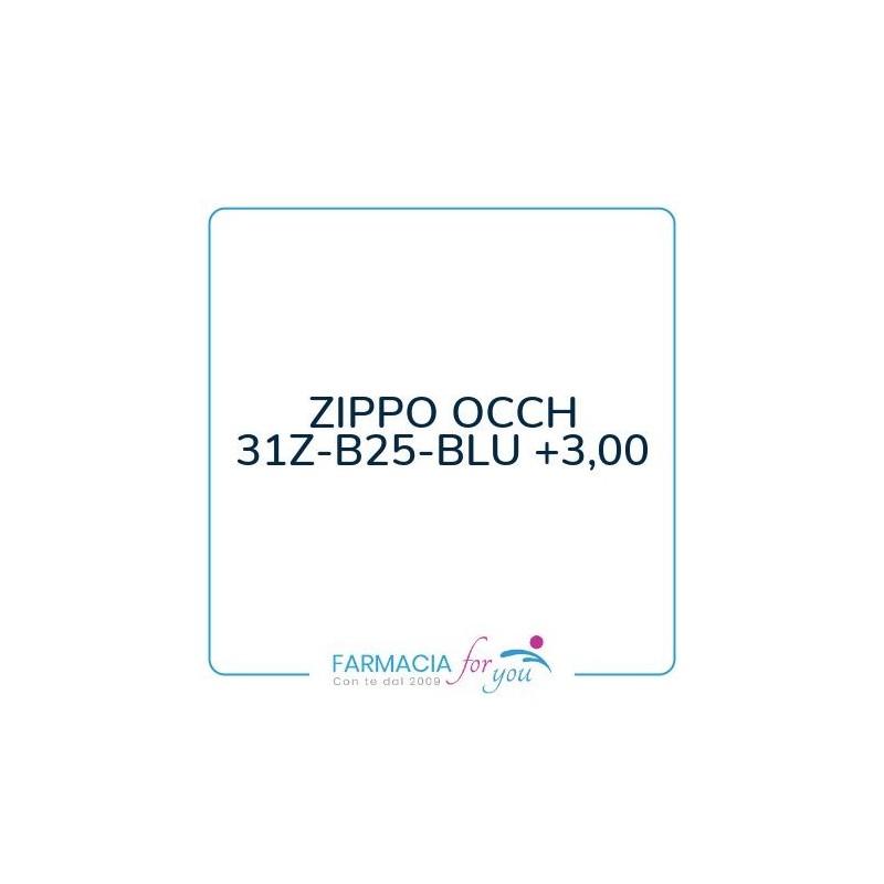 Zippo Italia - ZIPPO OCCH 31Z-B25-BLU +3,00