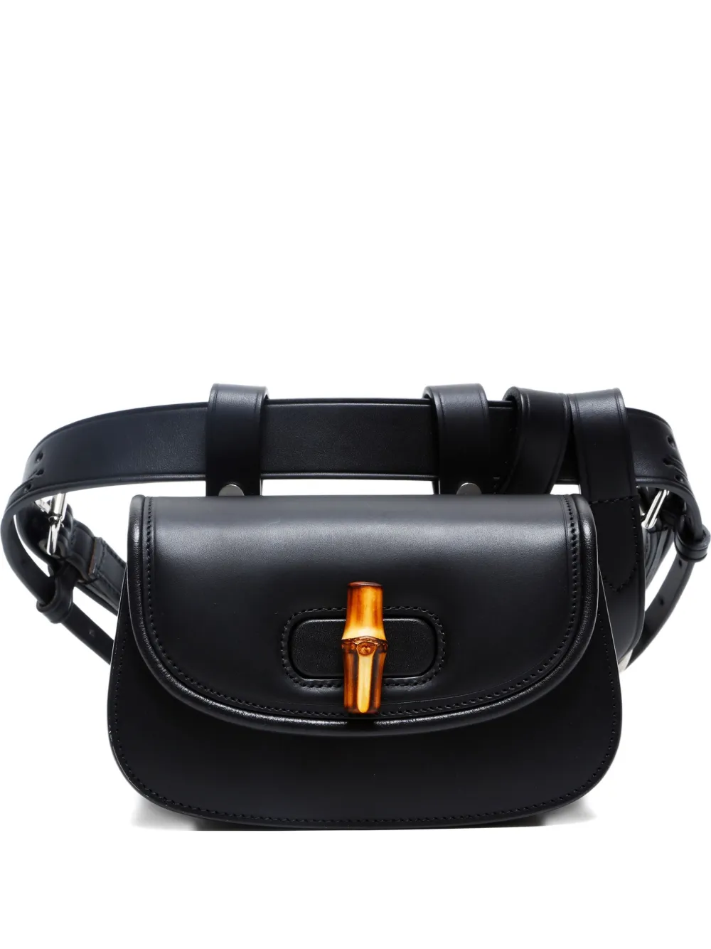 Gucci Pre-Owned 2000-2020 Bamboo waist bag - Nero