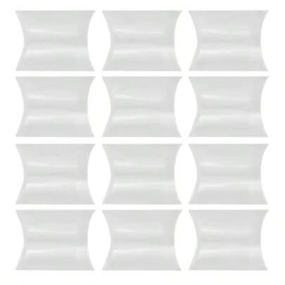 50 pezzi di scatole regalo in carta a cuscino, per caramelle, cioccolatini, confezioni regalo, sacchetti per torte, per matrimoni, compleanni, baby sh