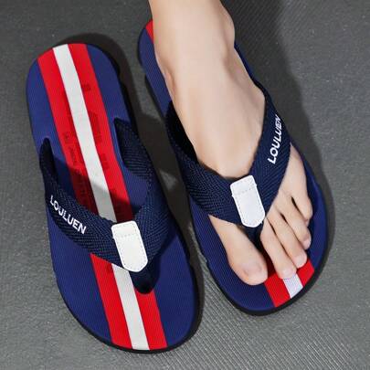 Infradito da uomo, ciabatte da spiaggia casual da uomo, ciabatte alla moda per interni/esterni