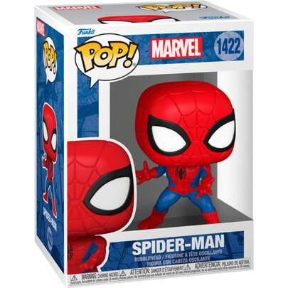 | Marvel Spider-Man Classics Pop Figure - Funko Pop da collezione in edizione limitata - Funko Pop Design dettagliato e realistico Marvel Spider-Man C