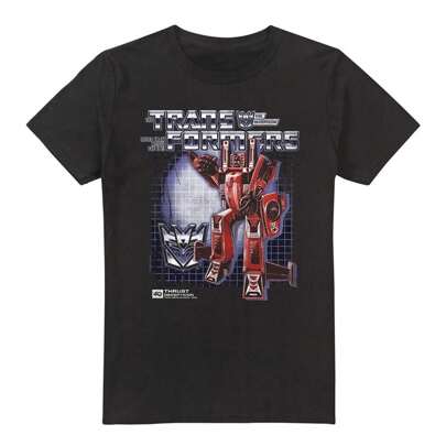 T-shirt nera per uomo con scritta "Thrust Box 40th"