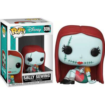 POP DISNEY NIGHTMARE BEFORE CHRISTMAS SALLY SEWING - Funko Pop Edizione limitata da collezione - Funko Pop Design dettagliato e realistico - Funko Pop