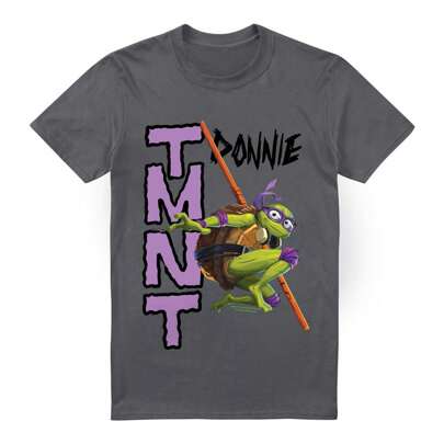 Maglietta Uomo Mutant Mayhem Donatello (Carbone)