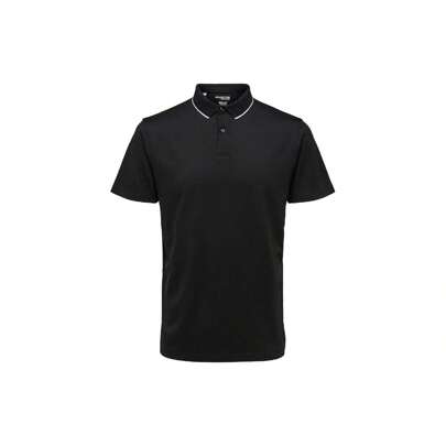 Selected Homme Black Polo Nero 16082844