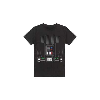 Maglietta costume di Darth Vader da uomo (Nero)