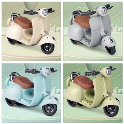 1 pezzo Labubu Moto da guida (solo moto) - Batteria non inclusa. Compatibile con figure alte 17cm-22cm (compatibile con Labubu). Nota: questo prodotto