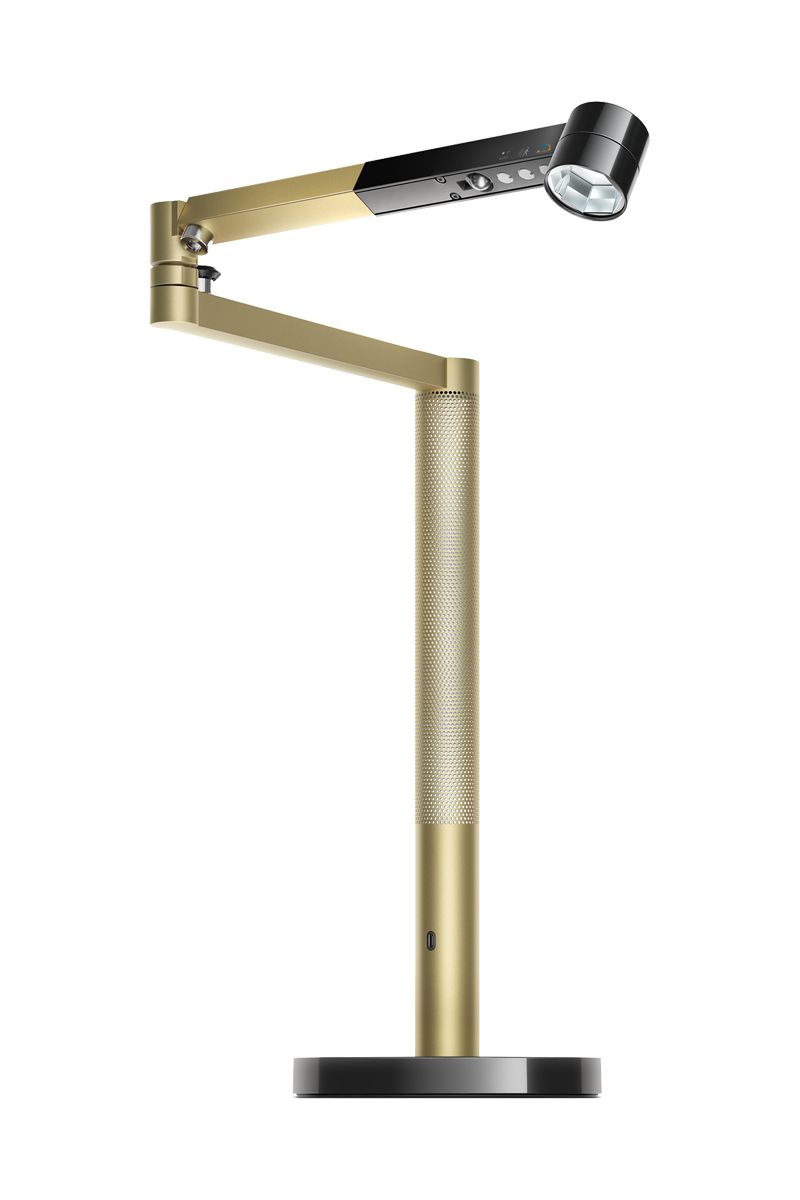 Dyson  Solarcycle Morph (Nero/Ottone) Lampada Da Tavolo