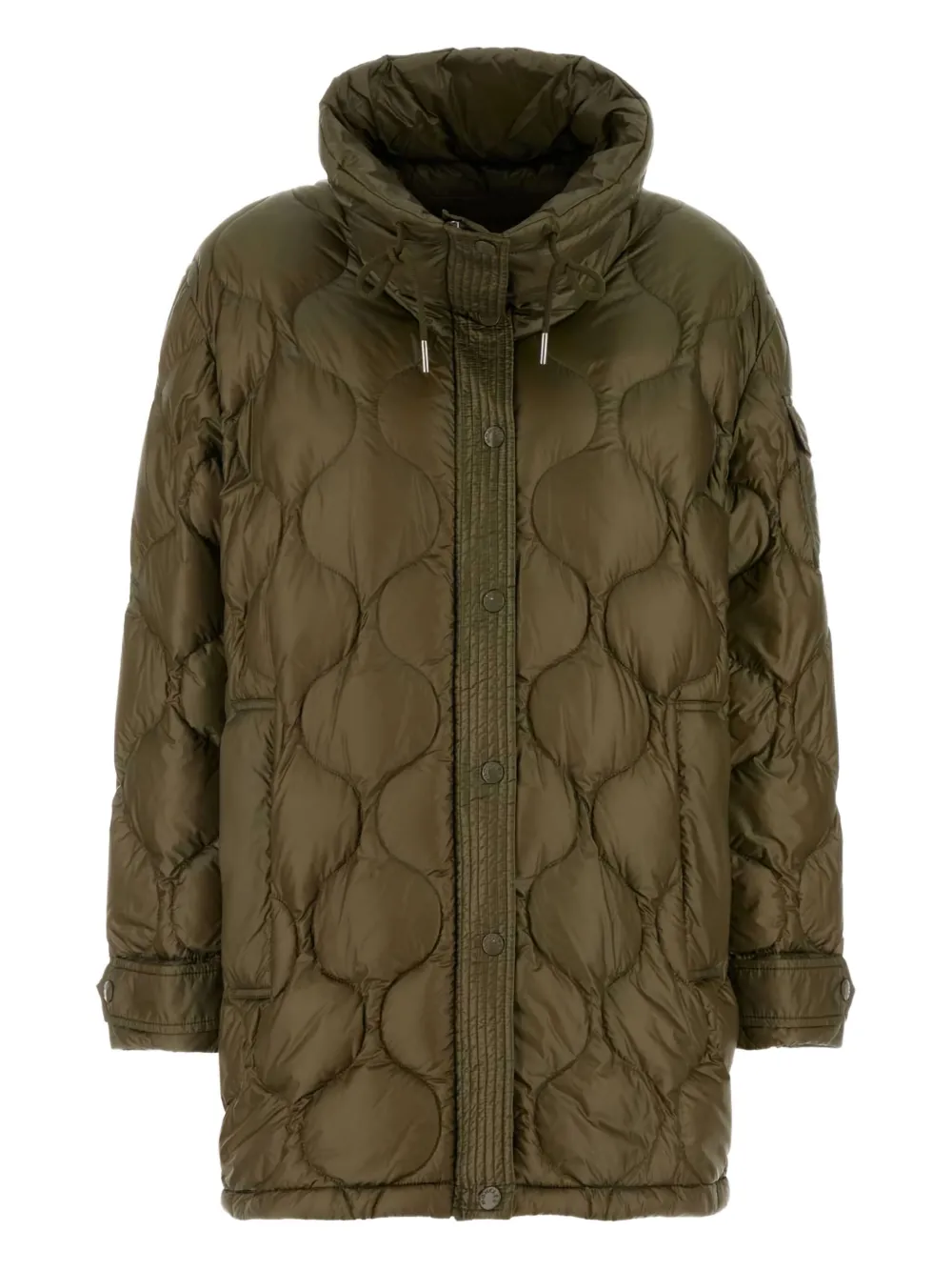 Moncler Lombi quilted coat - Verde