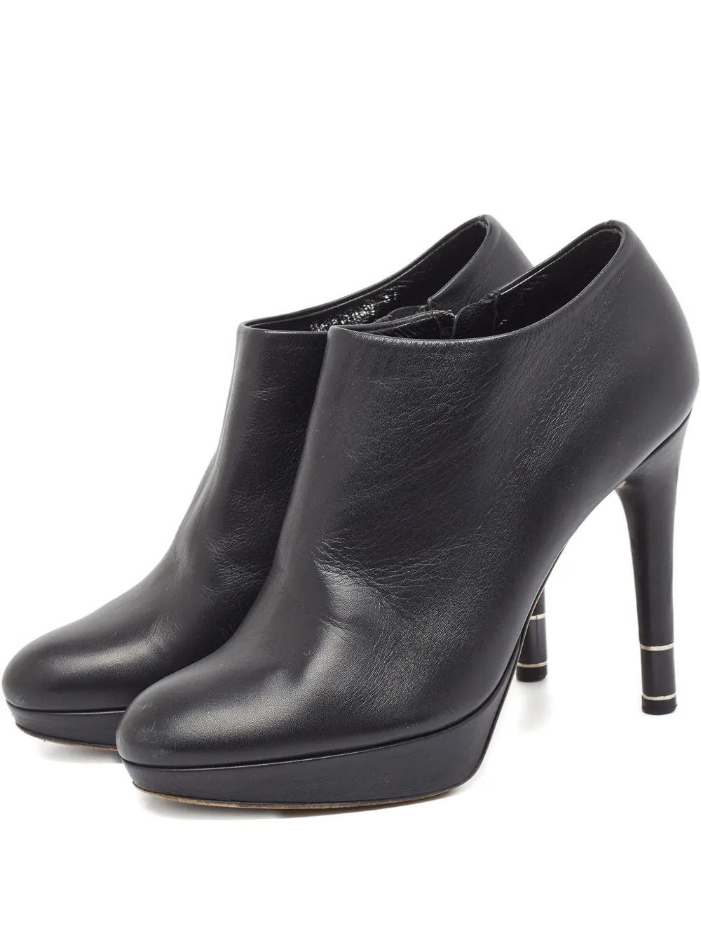 Christian Dior Pre-Owned 110mm leather boots - Nero