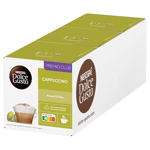 Nescafé Dolce Gusto Cappuccino Cappuccino 3Er Pack (3 X 16 Kapseln)