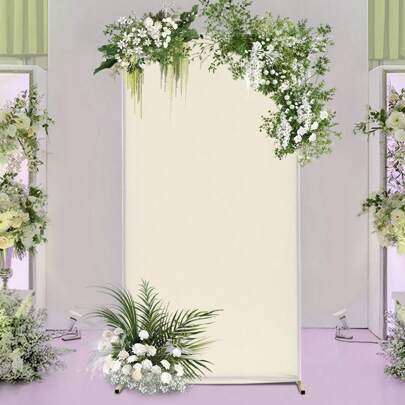 Futchoy Wedding Arch Wedding Arch Metal Wedding Decor Sfondo Wedding Stand 1 * 0,5 * 2 m / 3,28 * 1,64 * 6,56 piedi