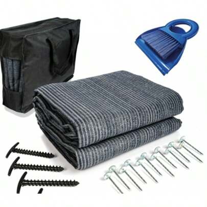 Tendalino impermeabile da 2x2 m, per campeggio, tenda da campeggio, tenda da esterno, coperta da picnic, roulotte