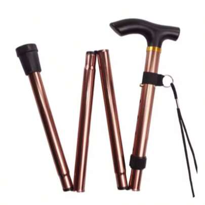 Trekking Campeggio Bastoncini da alpinismo Bastone da passeggio Bastone telescopico Bastoncini da trekking Bastone pieghevole Stampelle Palo unisex