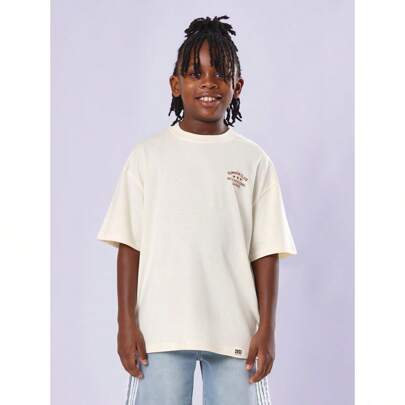Maglietta oversize in cotone per l`estate, con grafica di auto d`epoca, stile streetwear skater, per giovani dello stile club garage internazionale