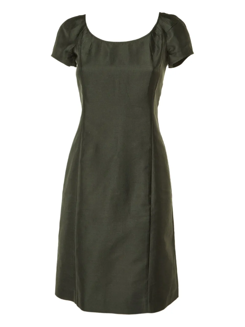 Armani Vintage short-sleeve sheath dress - Nero
