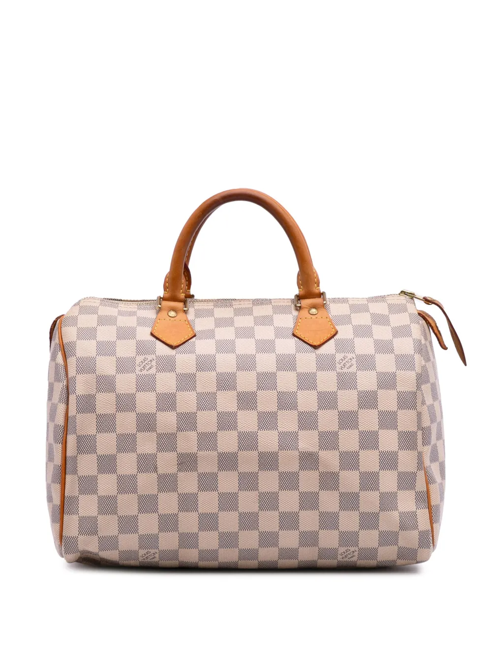 Louis Vuitton Pre-Owned 2009 Damier Azur Speedy 30 boston bag - Bianco