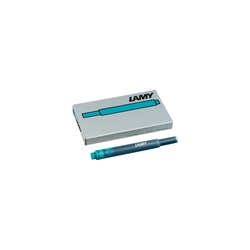 Cartucce ricambio Lamy T10 in confezione da 5 colore inchiostro turch