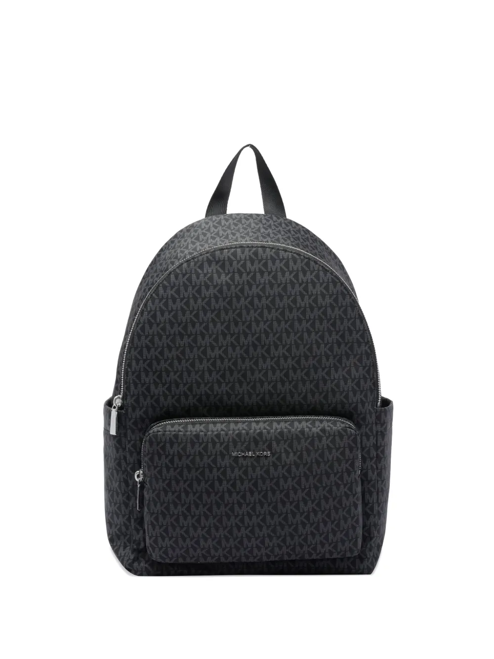 Michael Michael Kors medium logo-plaque zip backpack - Nero
