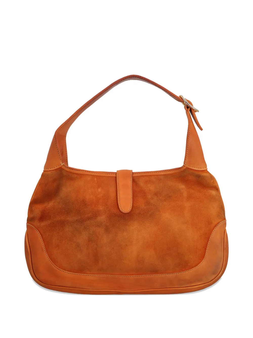 Gucci Pre-Owned 1961 Jackie suede tote bag - Marrone