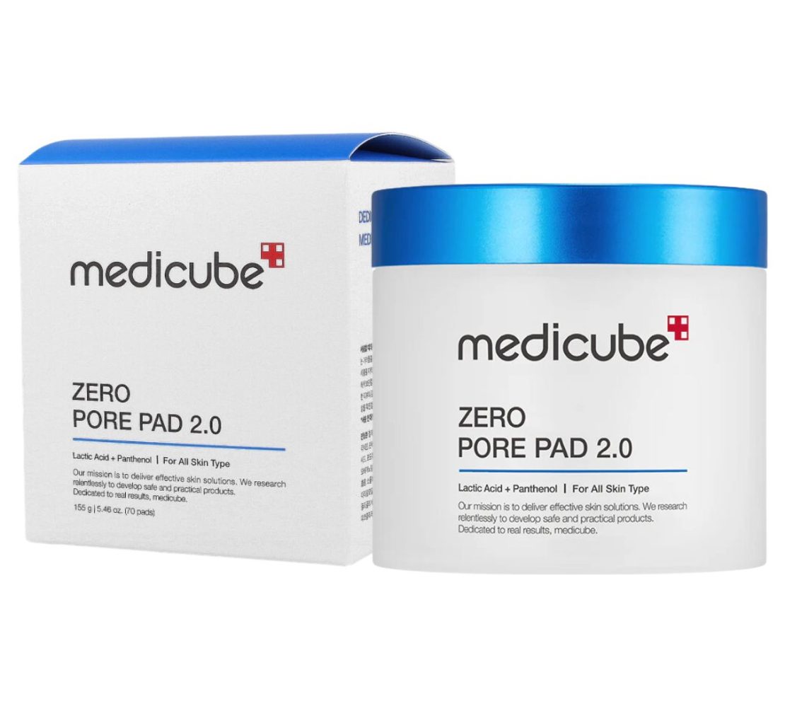 Medicube Zero Pore Pad 2.0 Dischetti Esfolianti per il Viso 70 pz