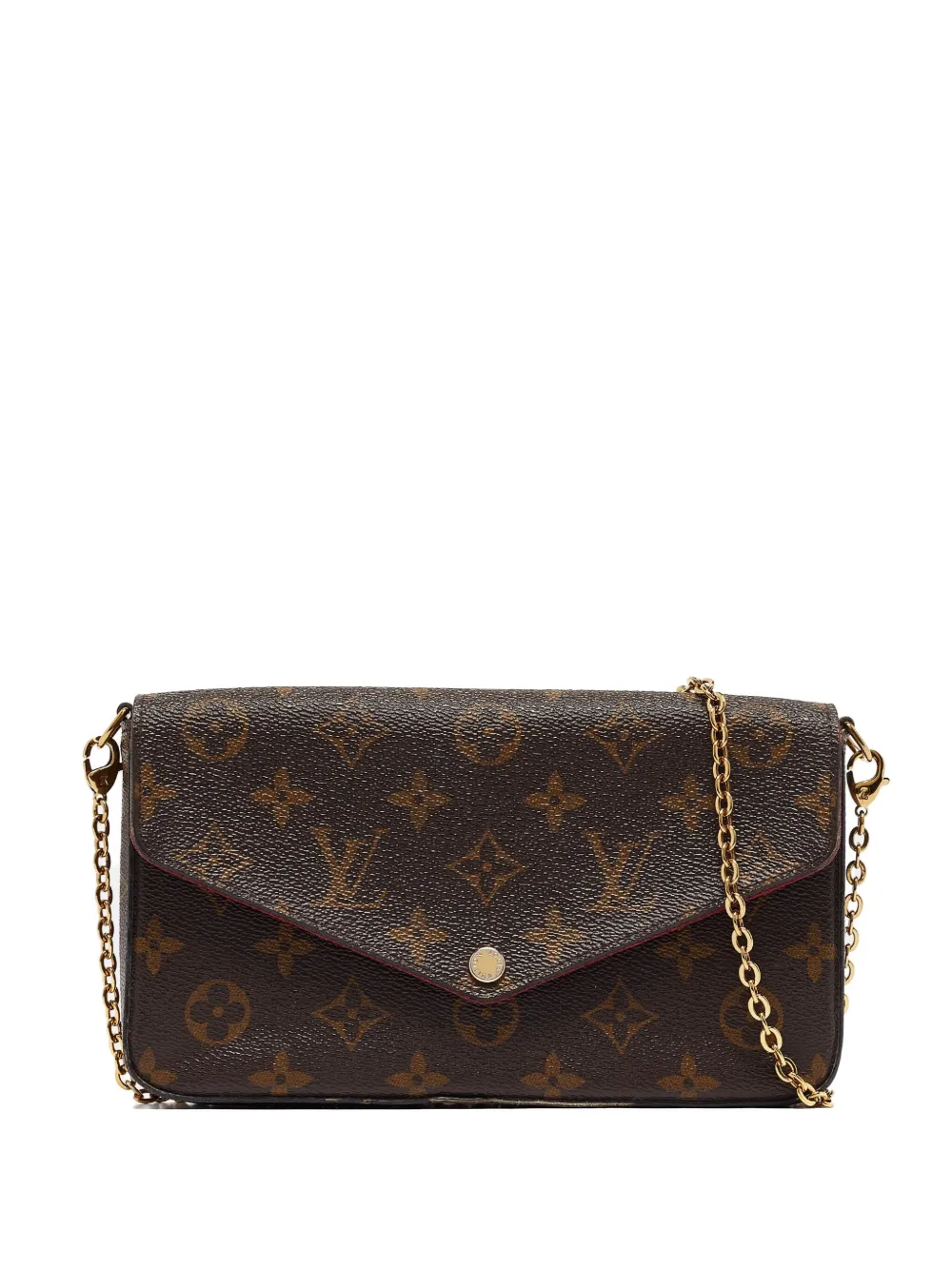 Louis Vuitton Pre-Owned Felicie Pochette crossbody bag - Marrone