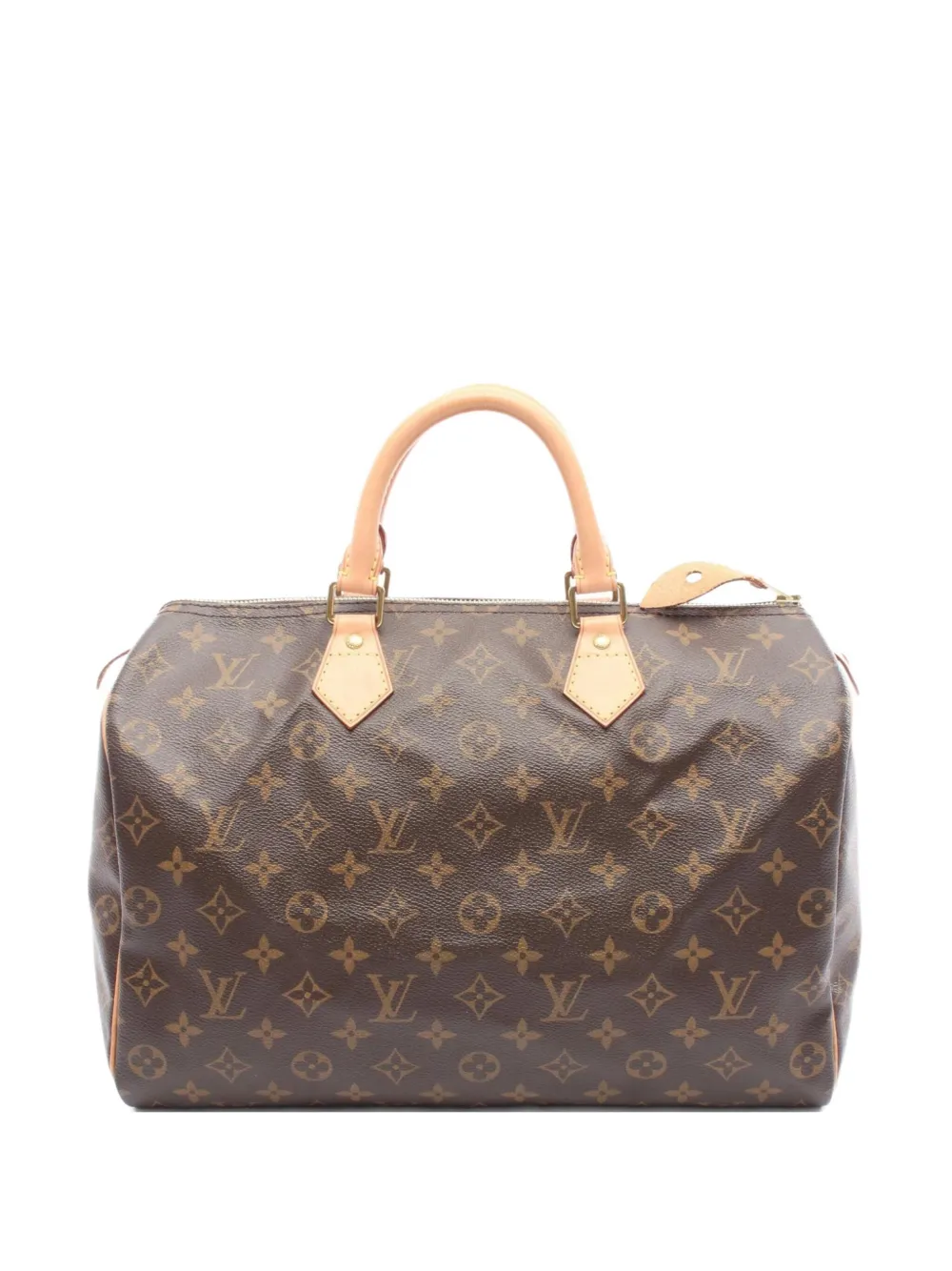 Louis Vuitton Pre-Owned 2012 Speedy 35 monogram tote bag - Marrone