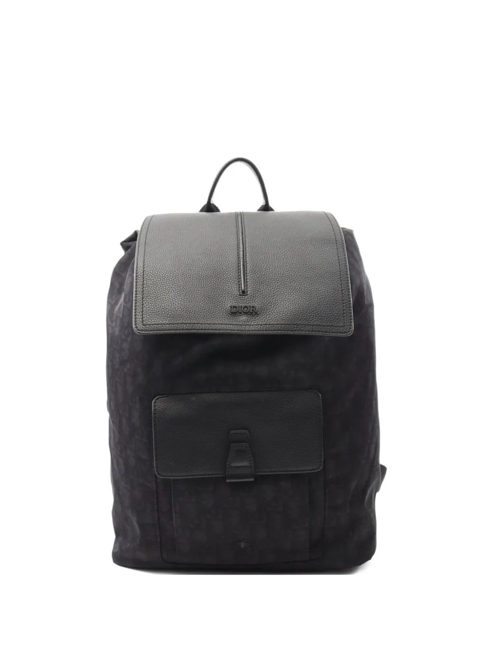 Christian Dior Pre-Owned 2000s Motion oblique backpack - Nero