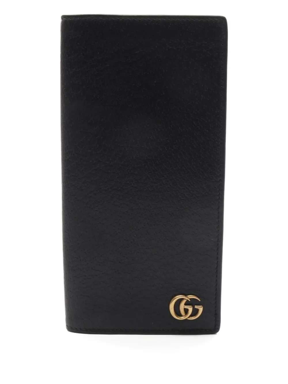 Gucci Pre-Owned 00's GG Marmont leather card holder - Nero