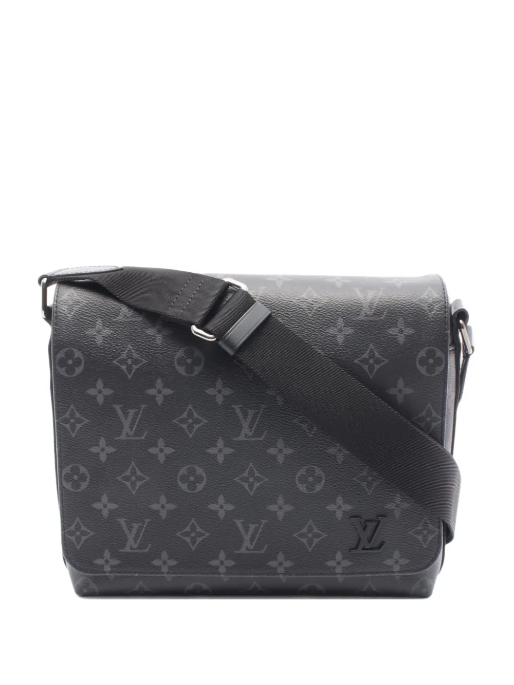 Louis Vuitton Pre-Owned 2021 District PM Monogram Eclipse shoulder bag - Nero