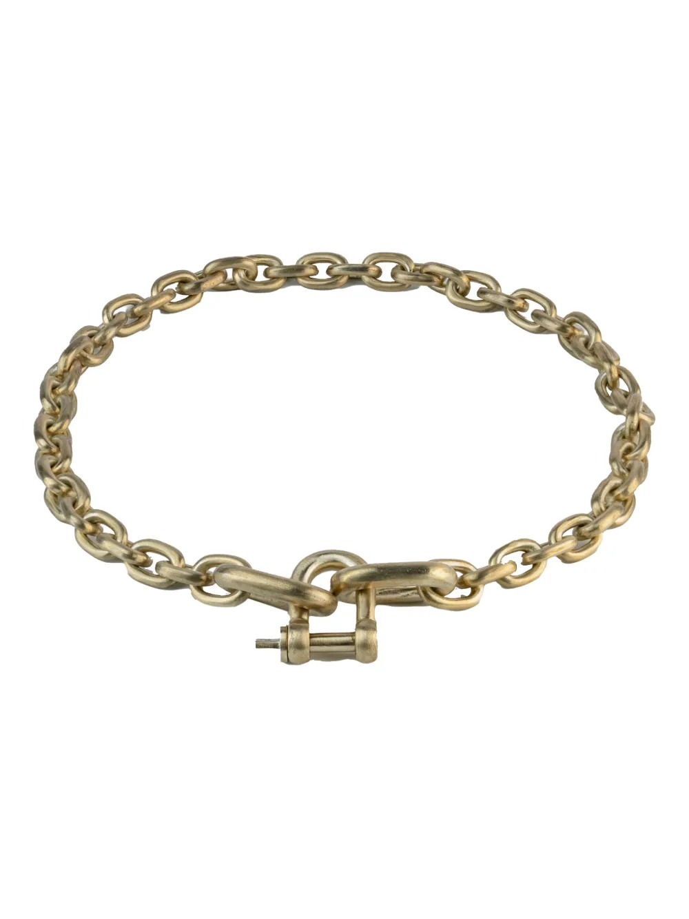 Parts of Four chain-link necklace - Oro