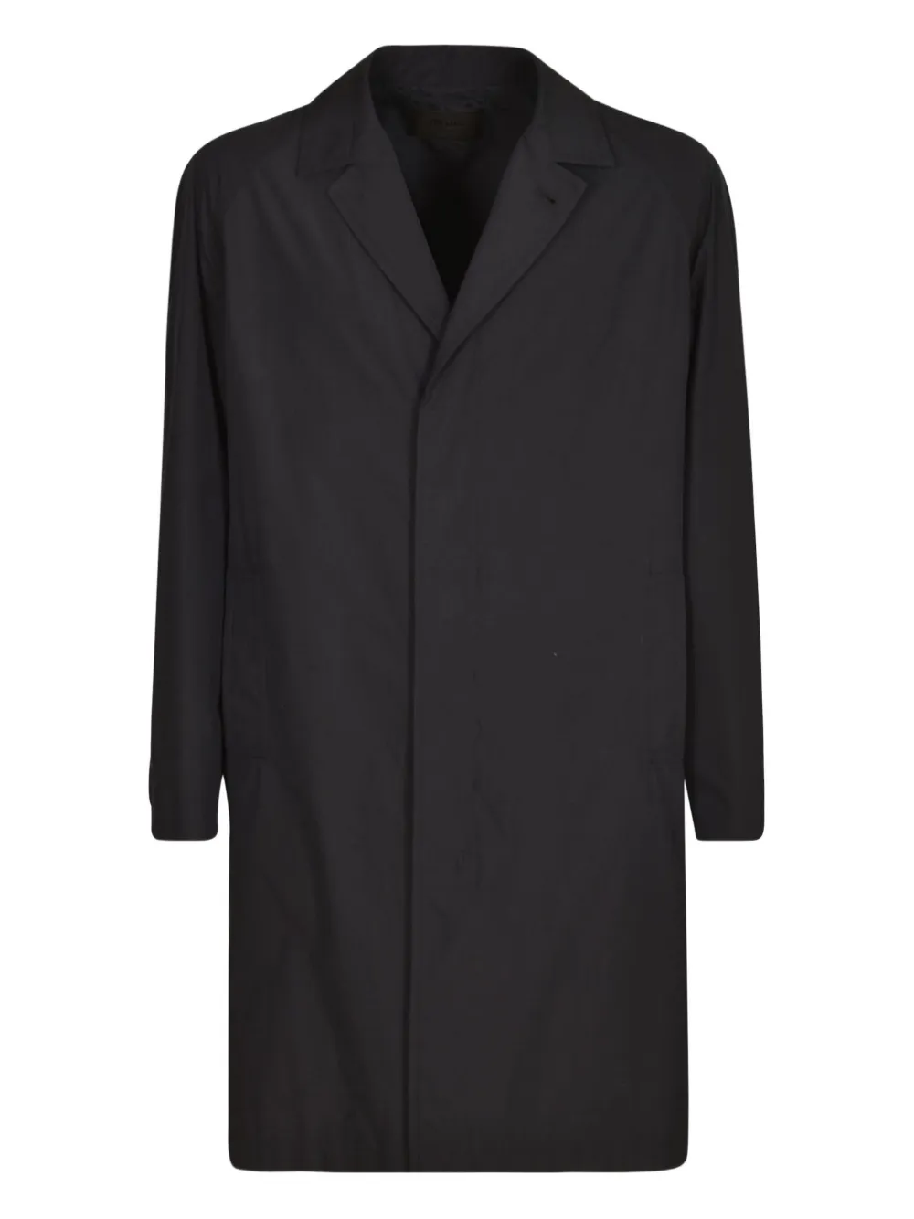 Prada lapel-collar coat - Blu