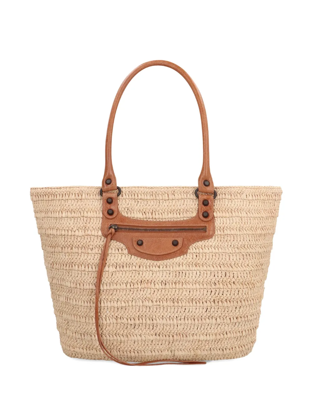 Balenciaga small Le City Basket tote bag - Toni neutri