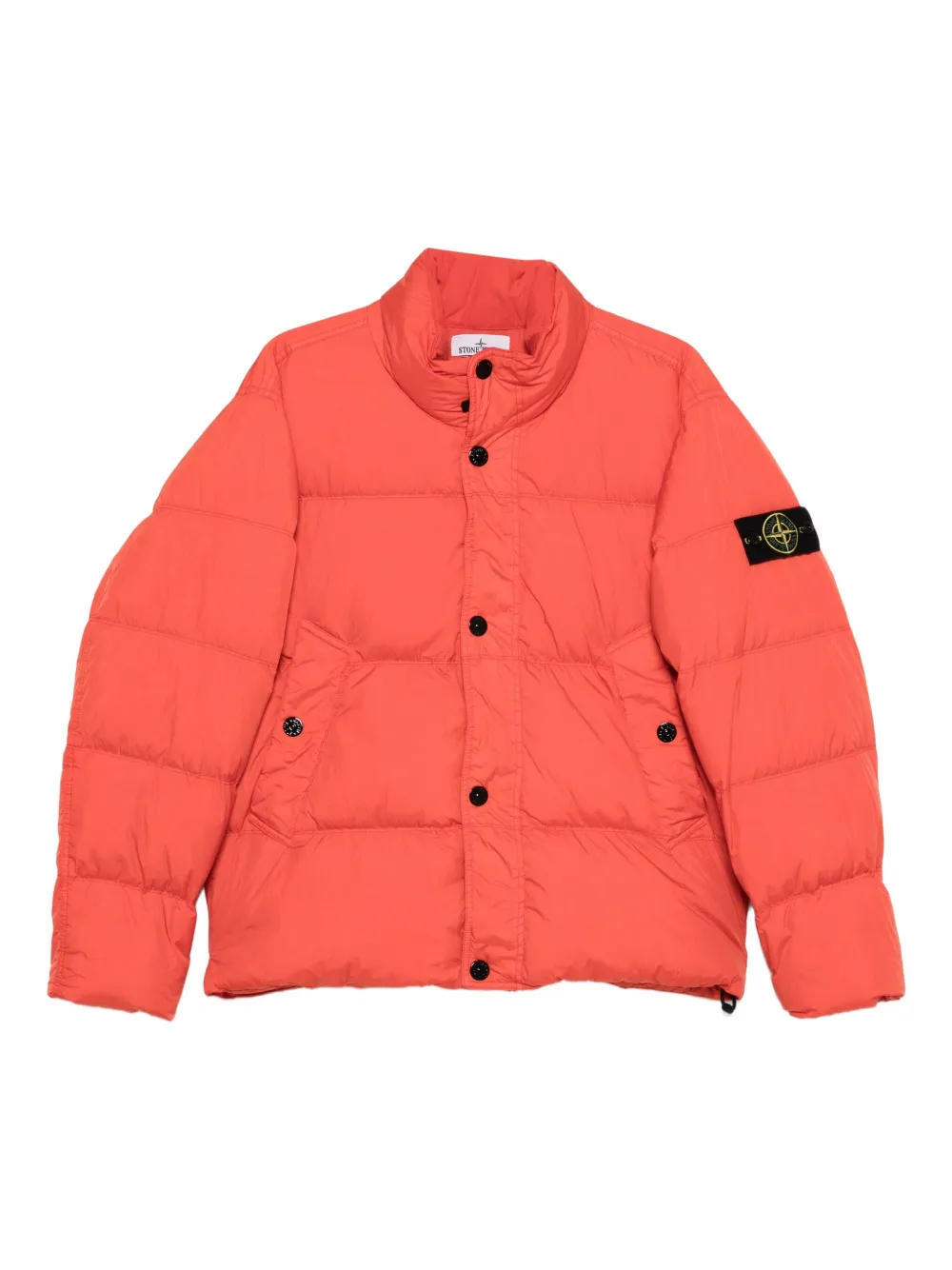 Stone Island padded bomber jacket - Arancione