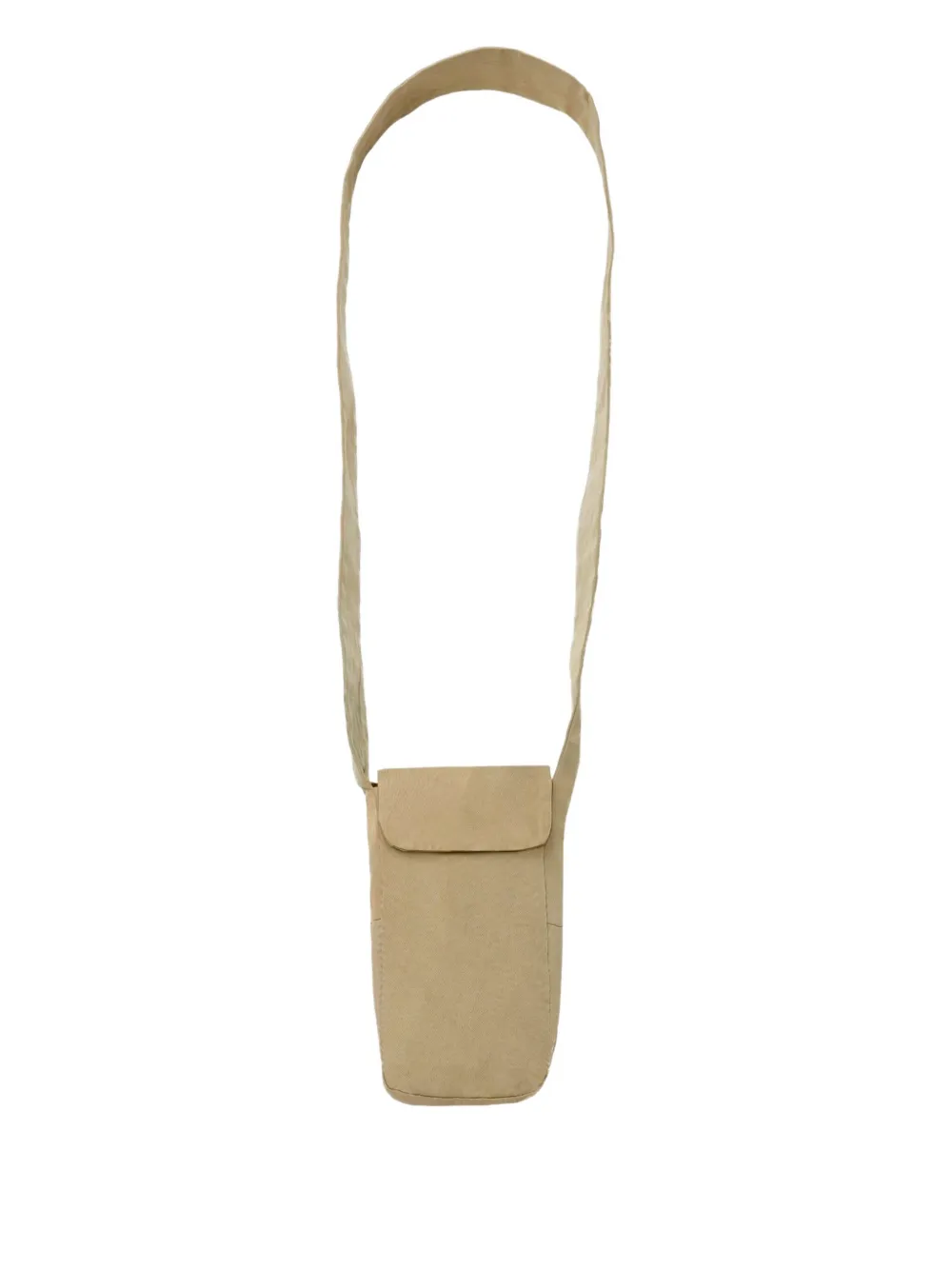 CoA NYC flap-detail cross body bag - Toni neutri