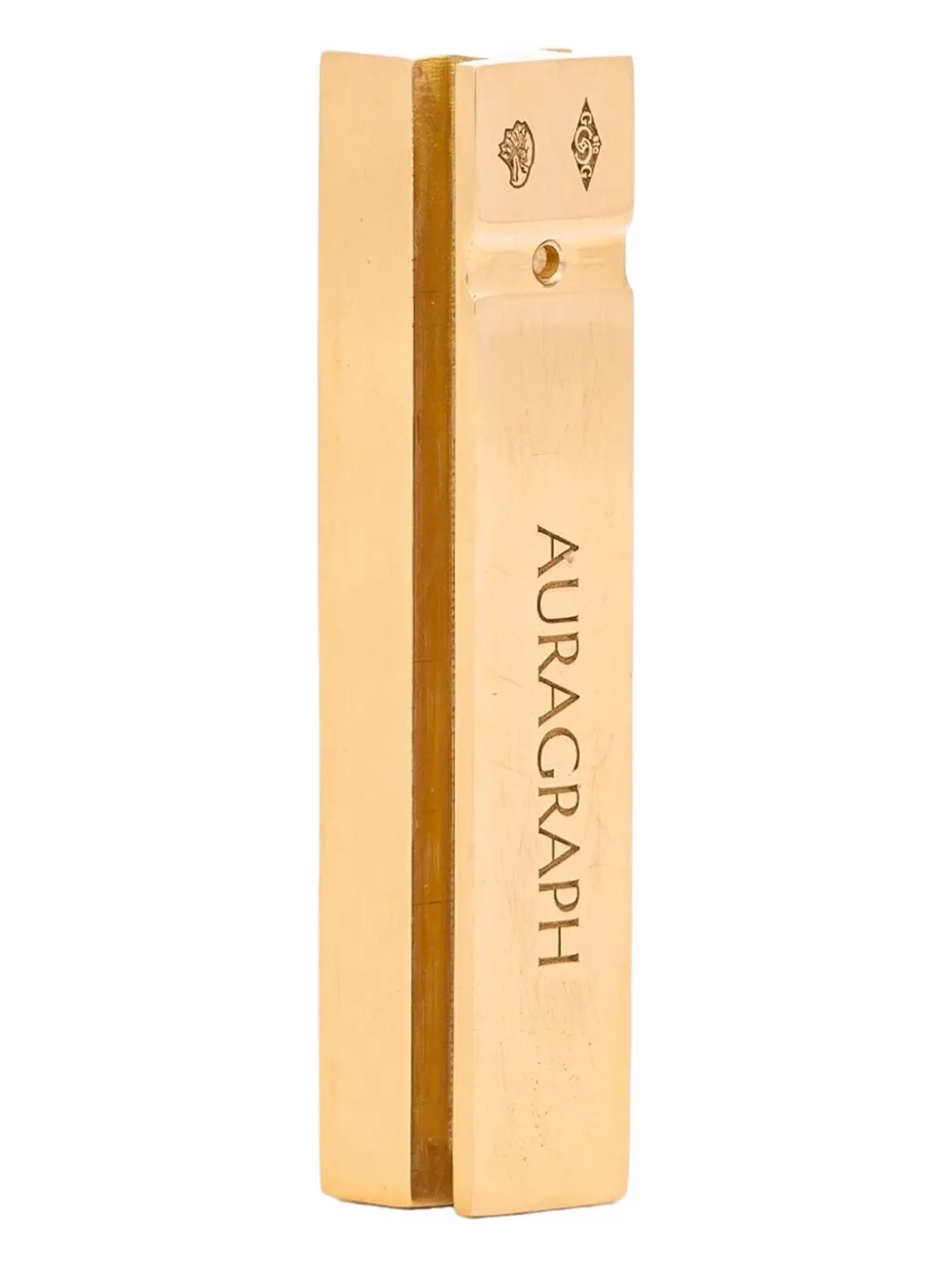 Auragraph 18K yellow gold Mood black pearl necklace - Oro