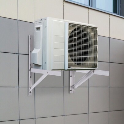 Staffa per climatizzatore per montaggio a parete, staffa per climatizzatore, rack per climatizzatore addensato, staffa per esterni, rack diviso, capac