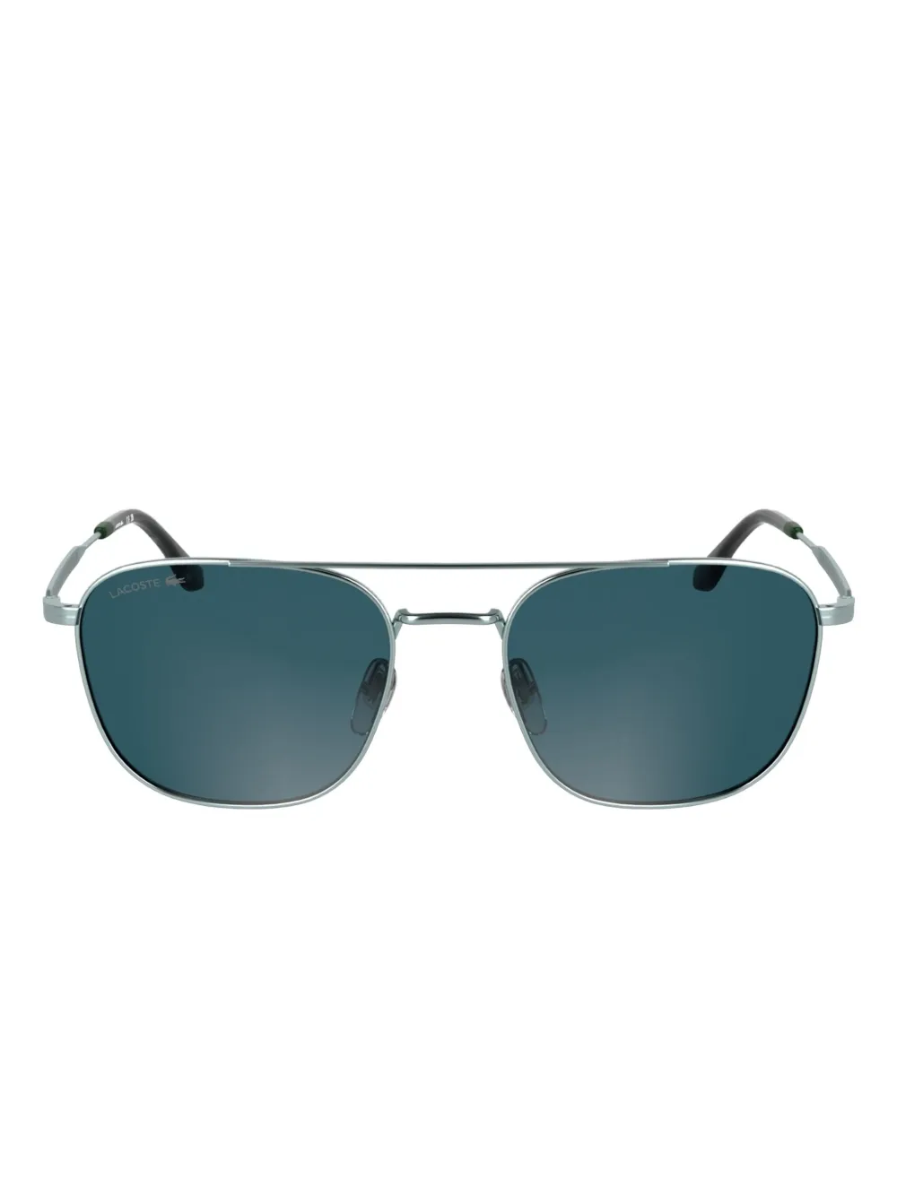 Lacoste metal square sunglasses - Argento