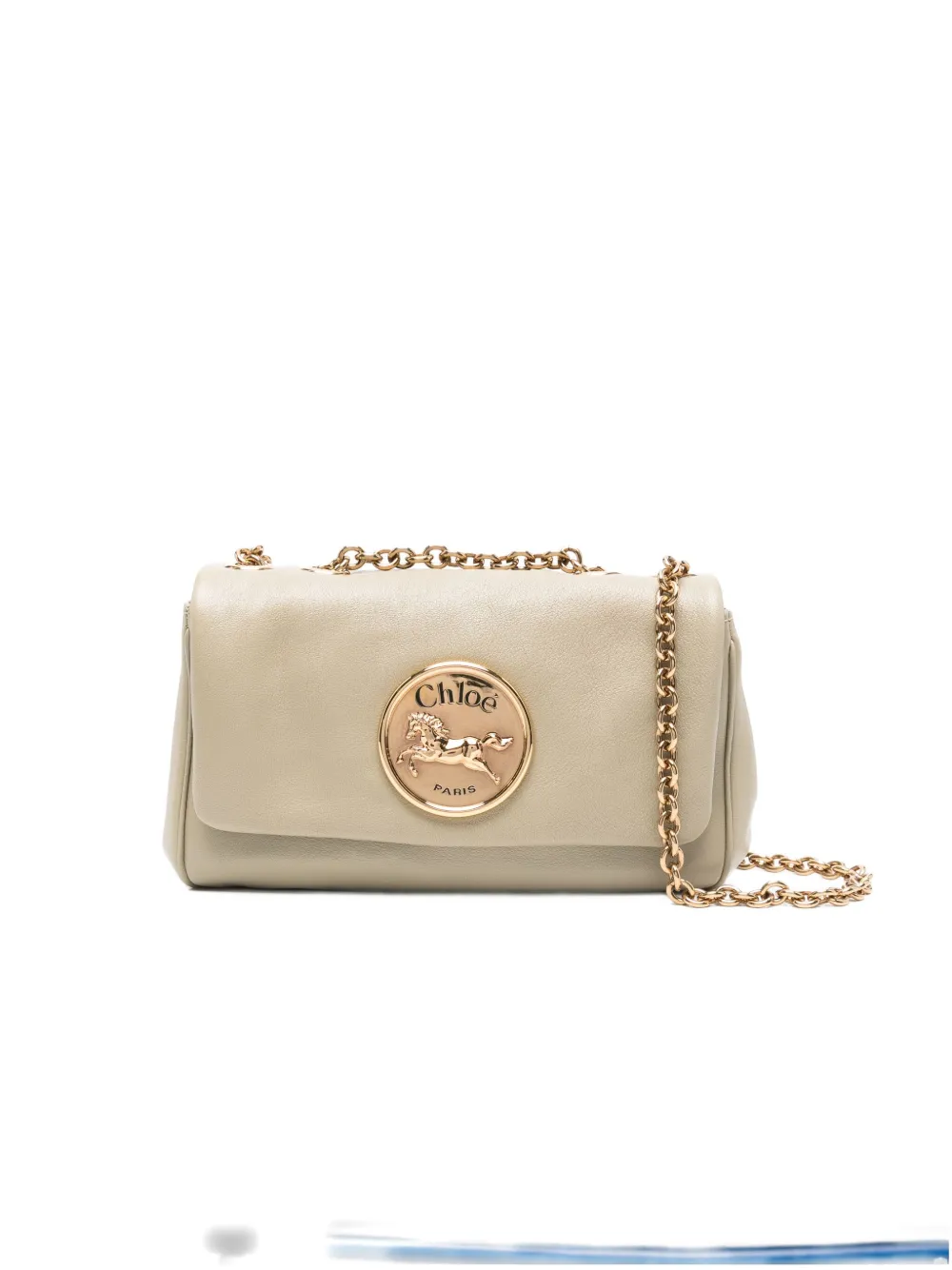 Chloé Heritage chain-strap cross body bag - Toni neutri