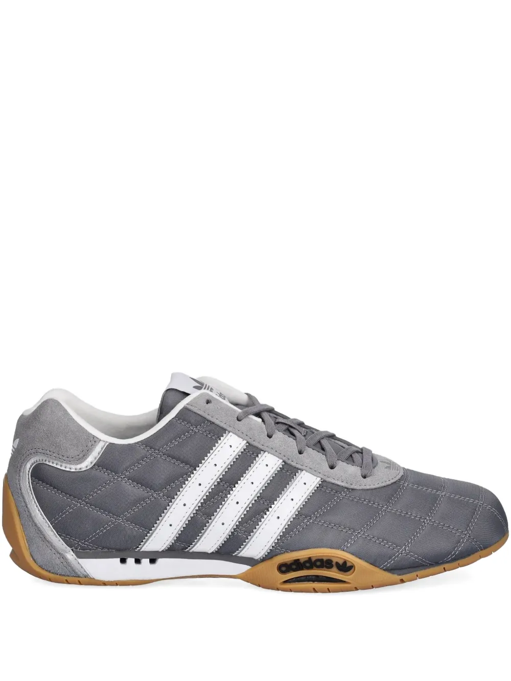 adidas Adiracer Lo quilted 3-stripe sneakers - Grigio